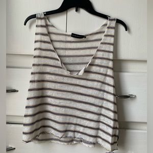 Silver Jeans Co. striped tank